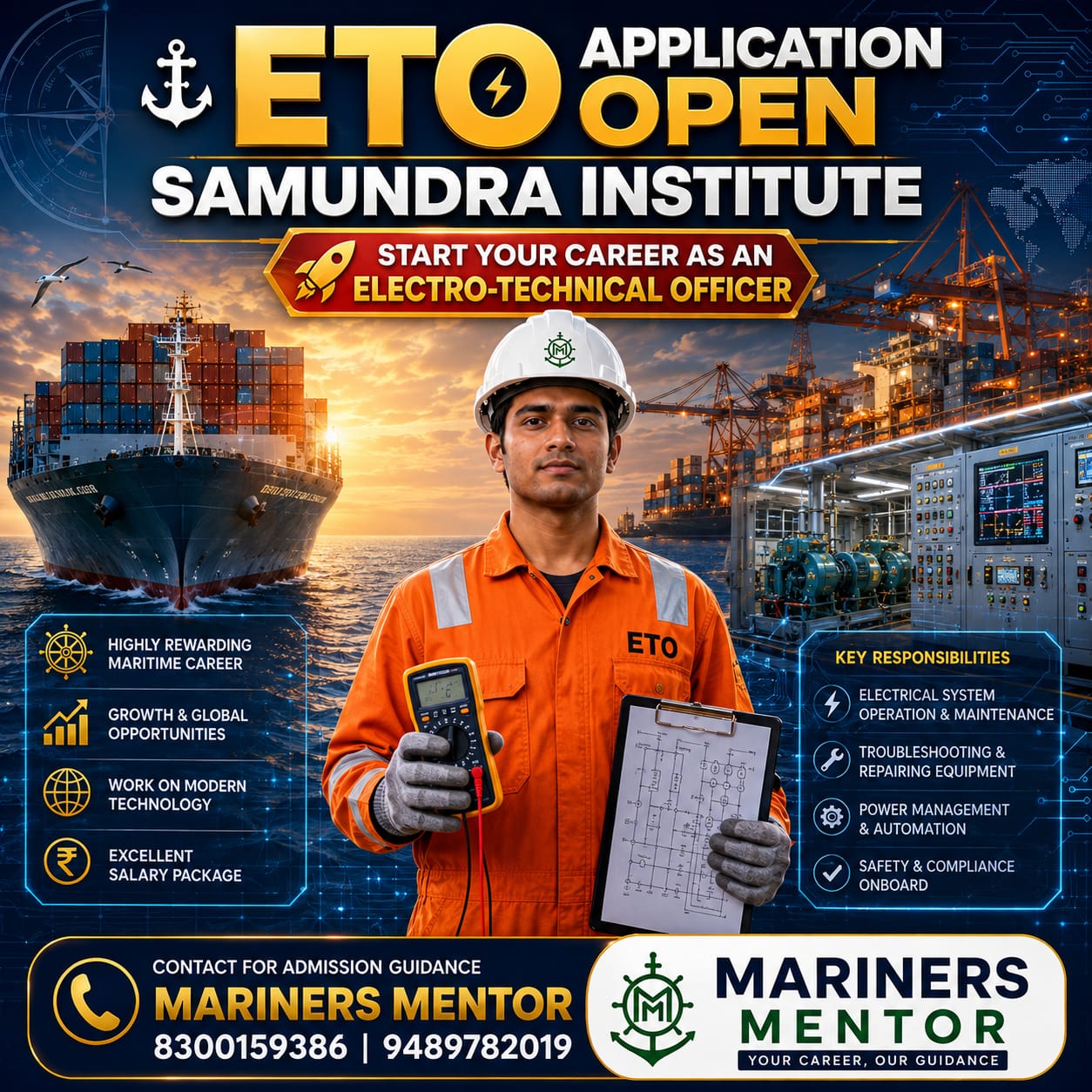 âš“ ETO Applications Open â€“ Samundra Institute! âš¡